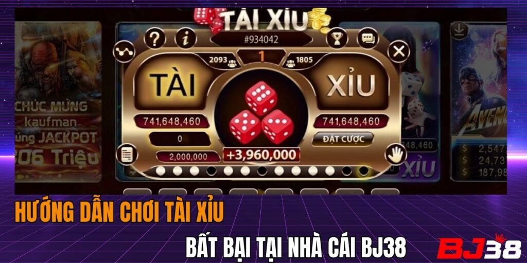 hướng dẫn chơi Tài Xỉu